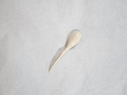 Spoon - Whale Bone with Paua Inlay
