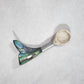 Spoon - Whale Bone with Paua Rib