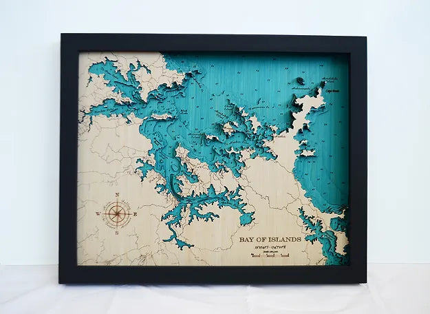 Bay of Islands Map from $715