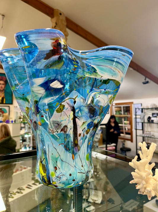 Fluted Shard Vase