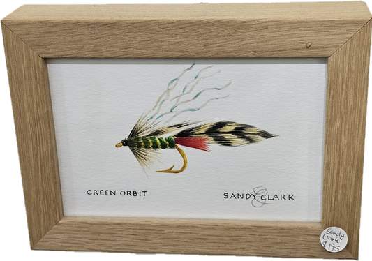 Trout Fly Series - Green Orbit