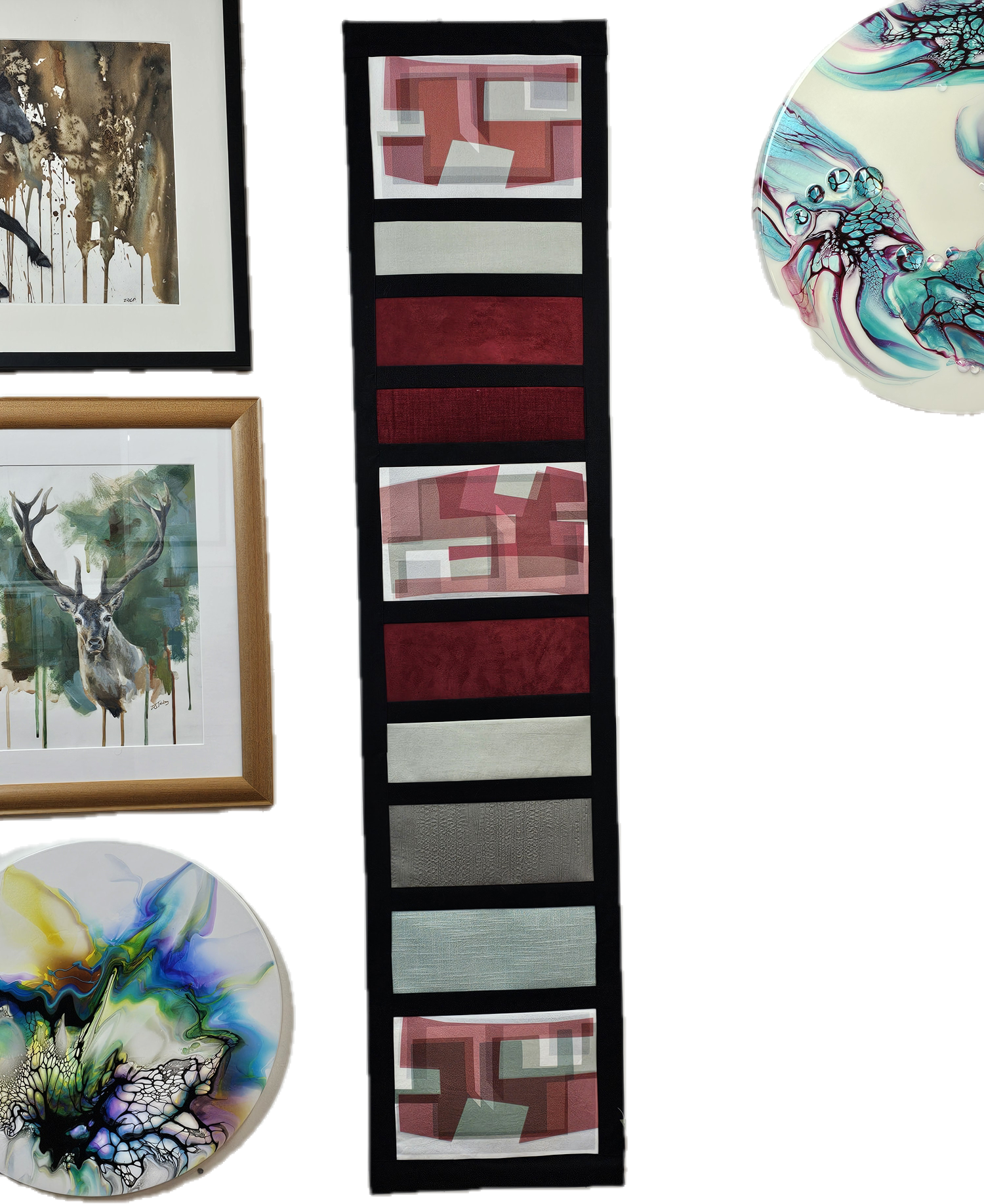 Fabric Wall Hanging - Verticle Integrity