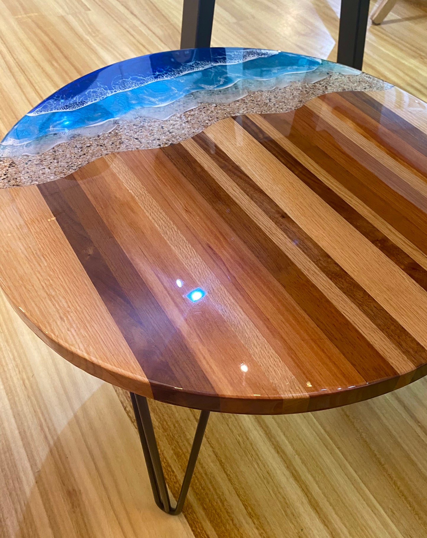 Tane Smith Resin Round Tables