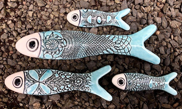 Fish - Ceramic Wall Hanging