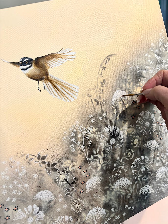 Floral Whispers - Original