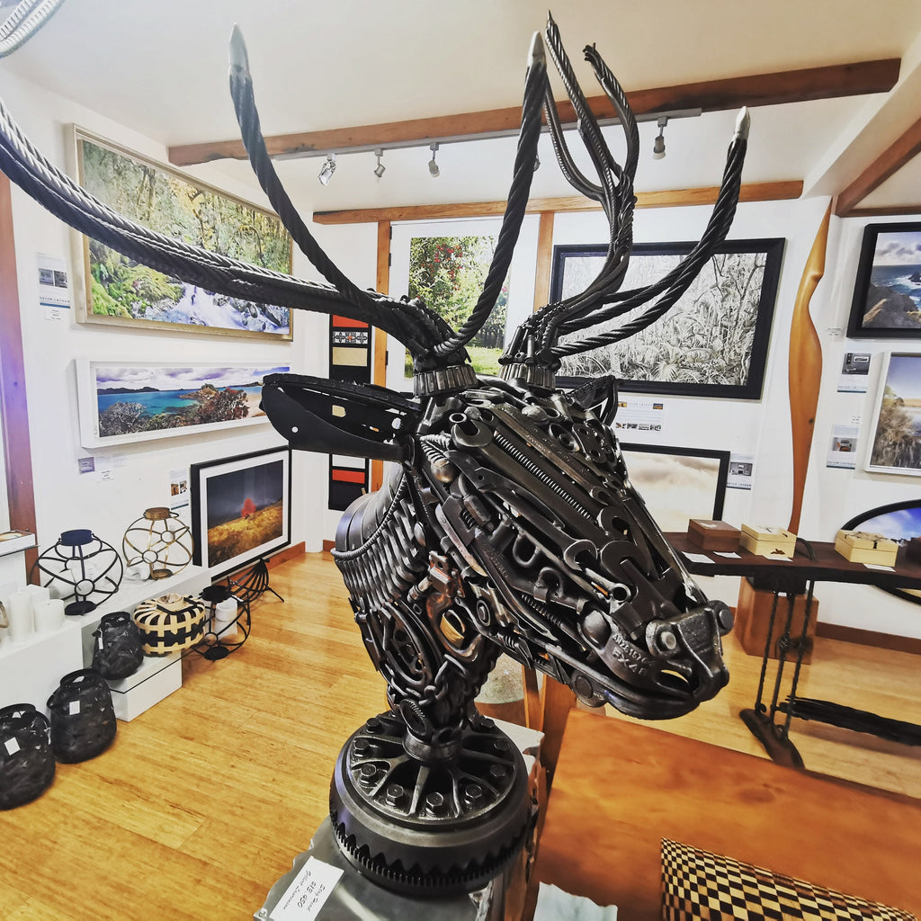 Stag Head Sculpture