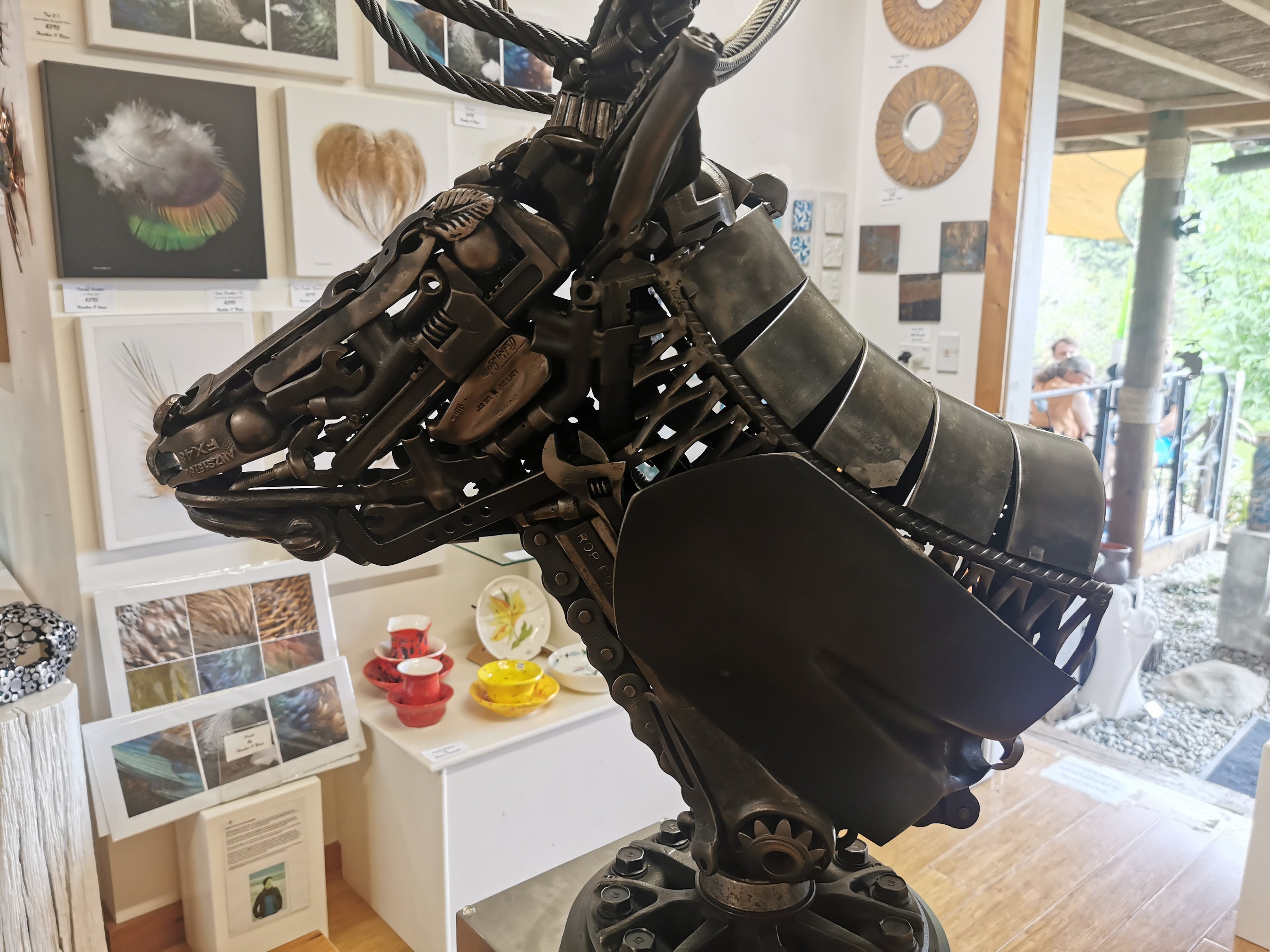 Stag Head Sculpture