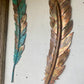 Large Feathers - Copper