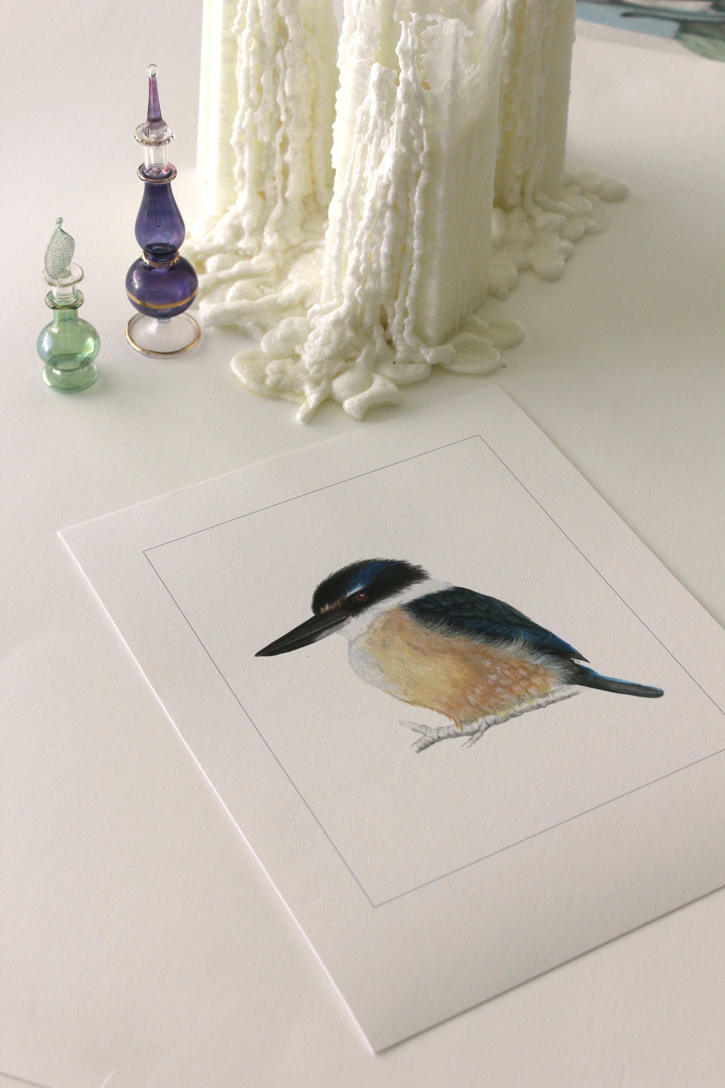 Kotare, Kingfisher - Limited Edition Print