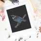 Tui on Log - Print