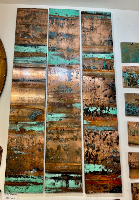 Long Copper Panels