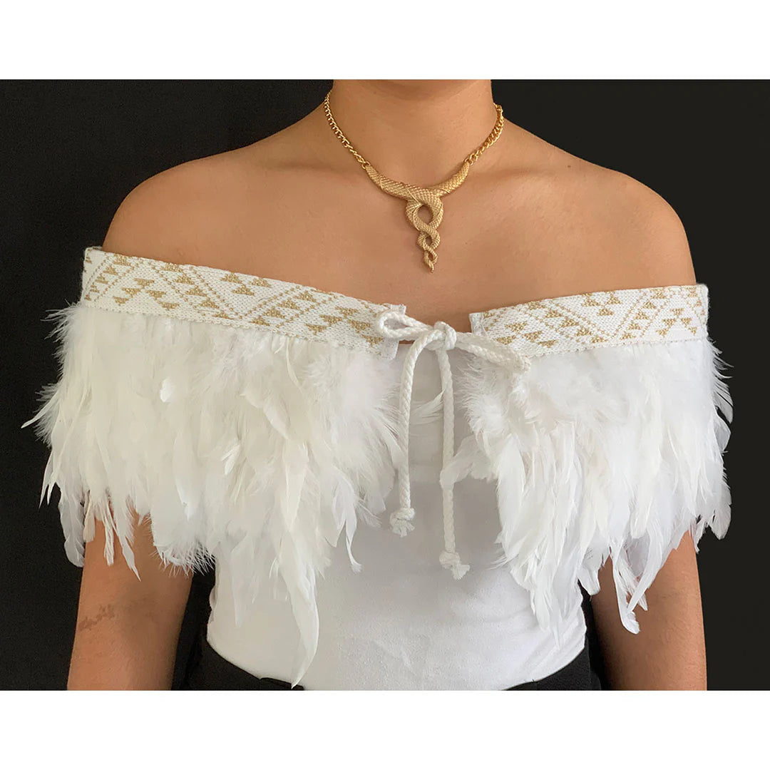 Korowai Cape - White