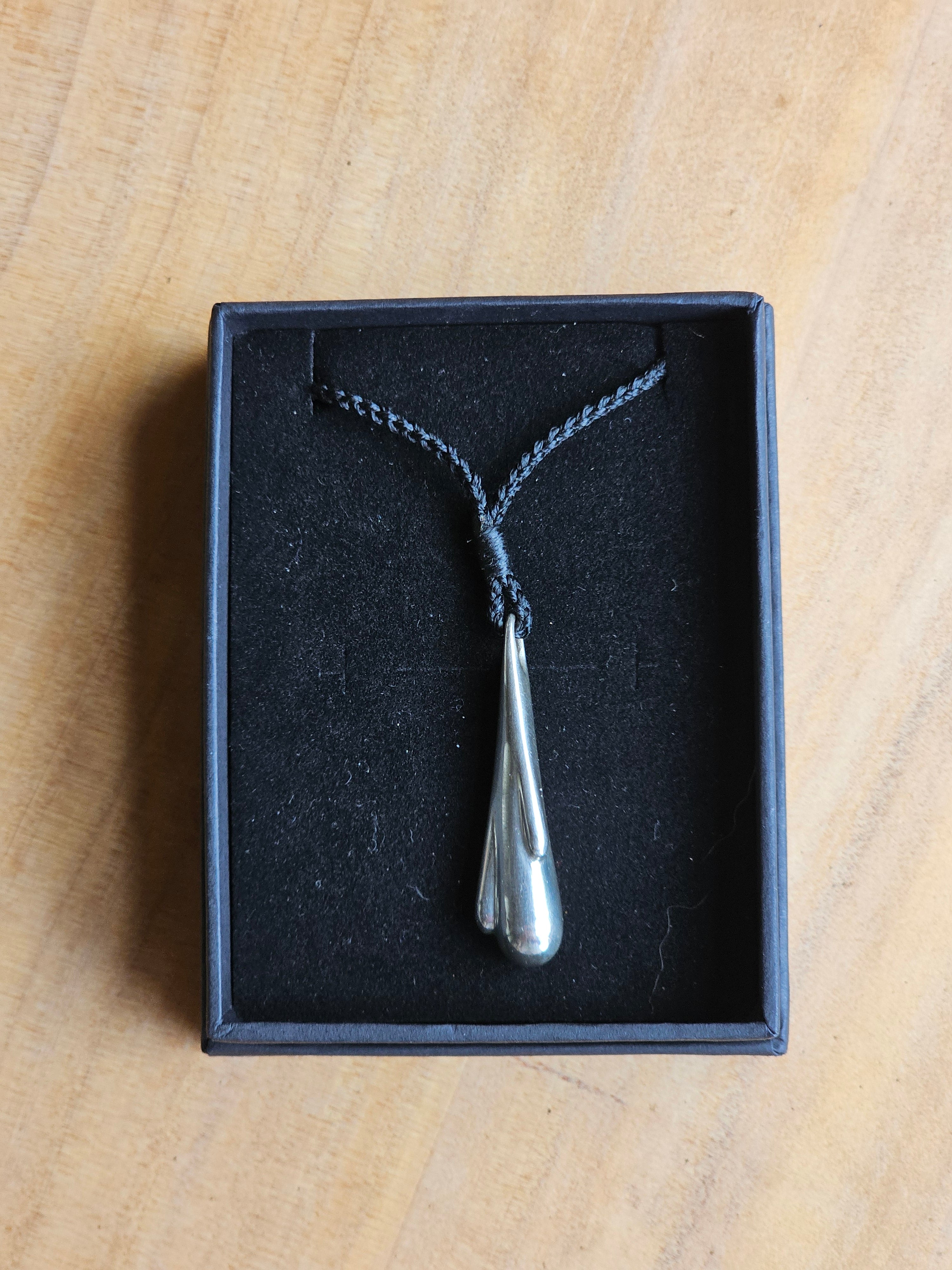 Silver Drop Pendant