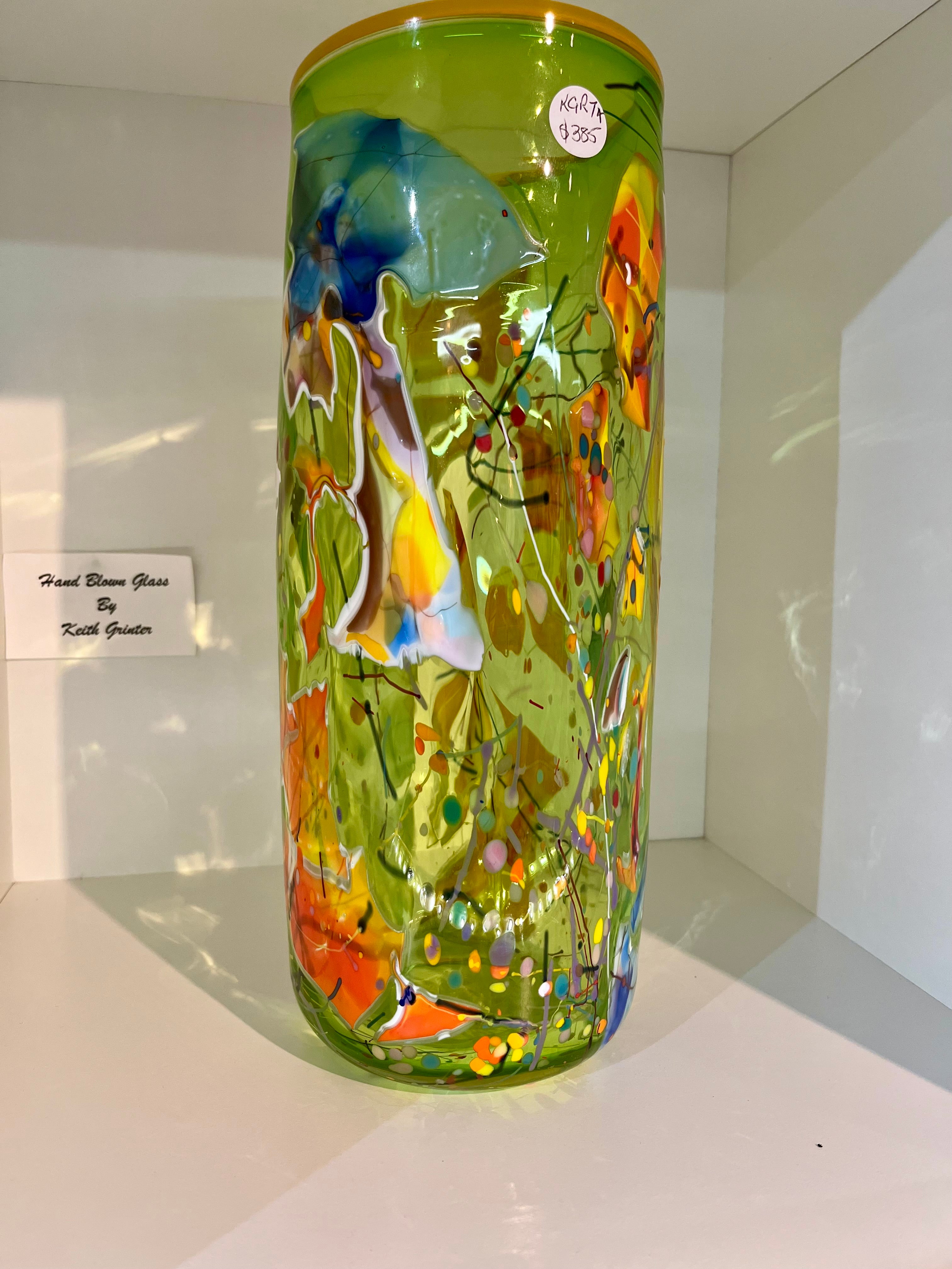 Glass Shard Cylinder - SOLD
