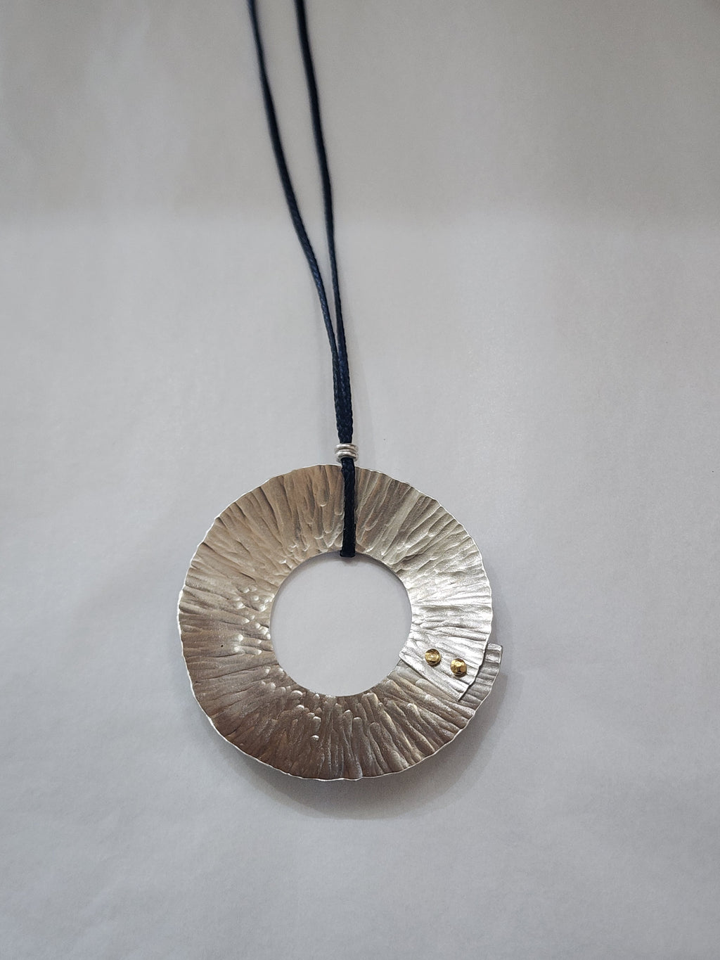 Sterling Silver Peel Pendant