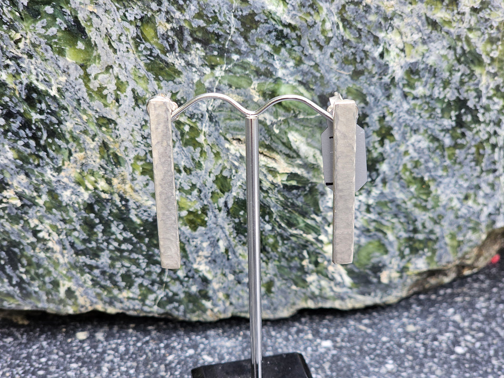 Sterling Silver Long Studs