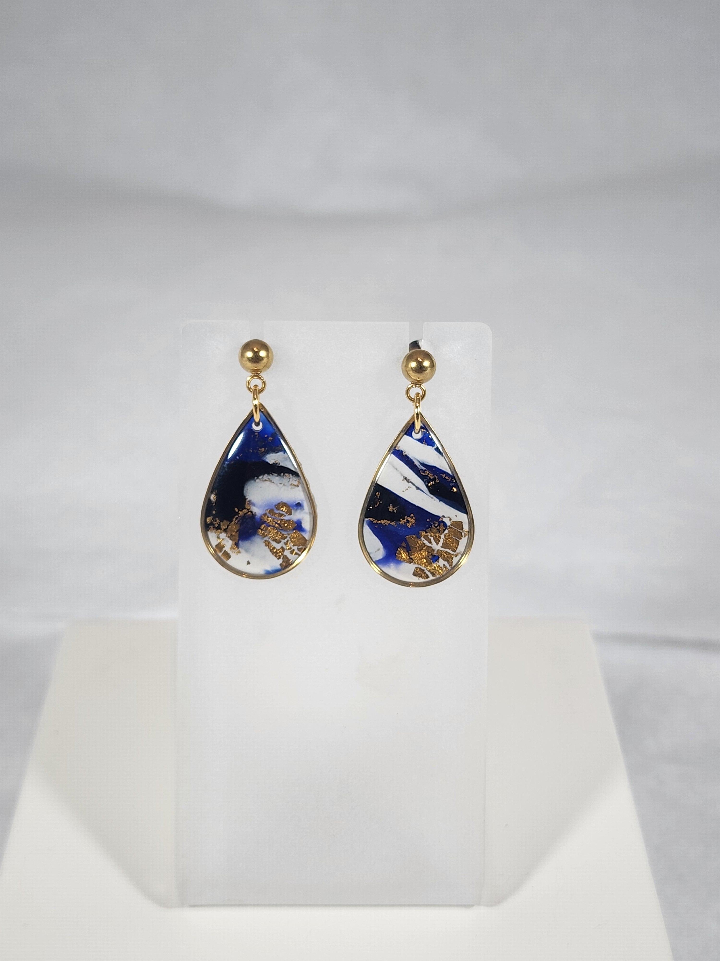 Small Drop Blue - Earring