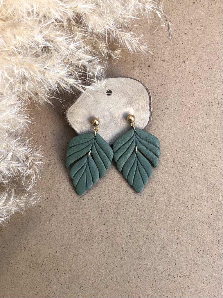 Leaf Green - Earring