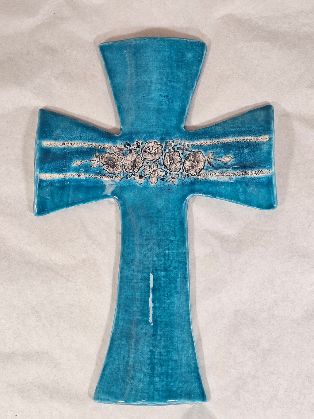 Cross - Ceramic Wall Hanging