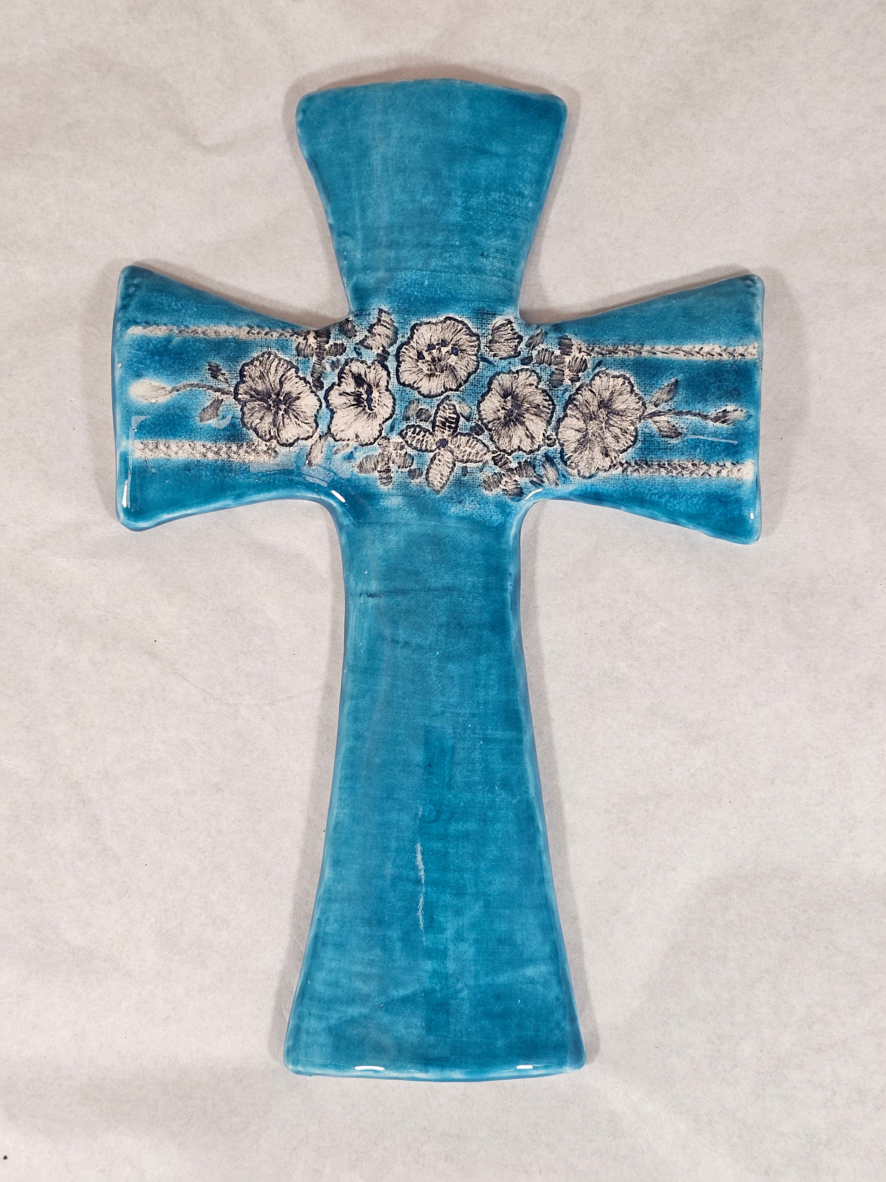 Cross - Ceramic Wall Hanging