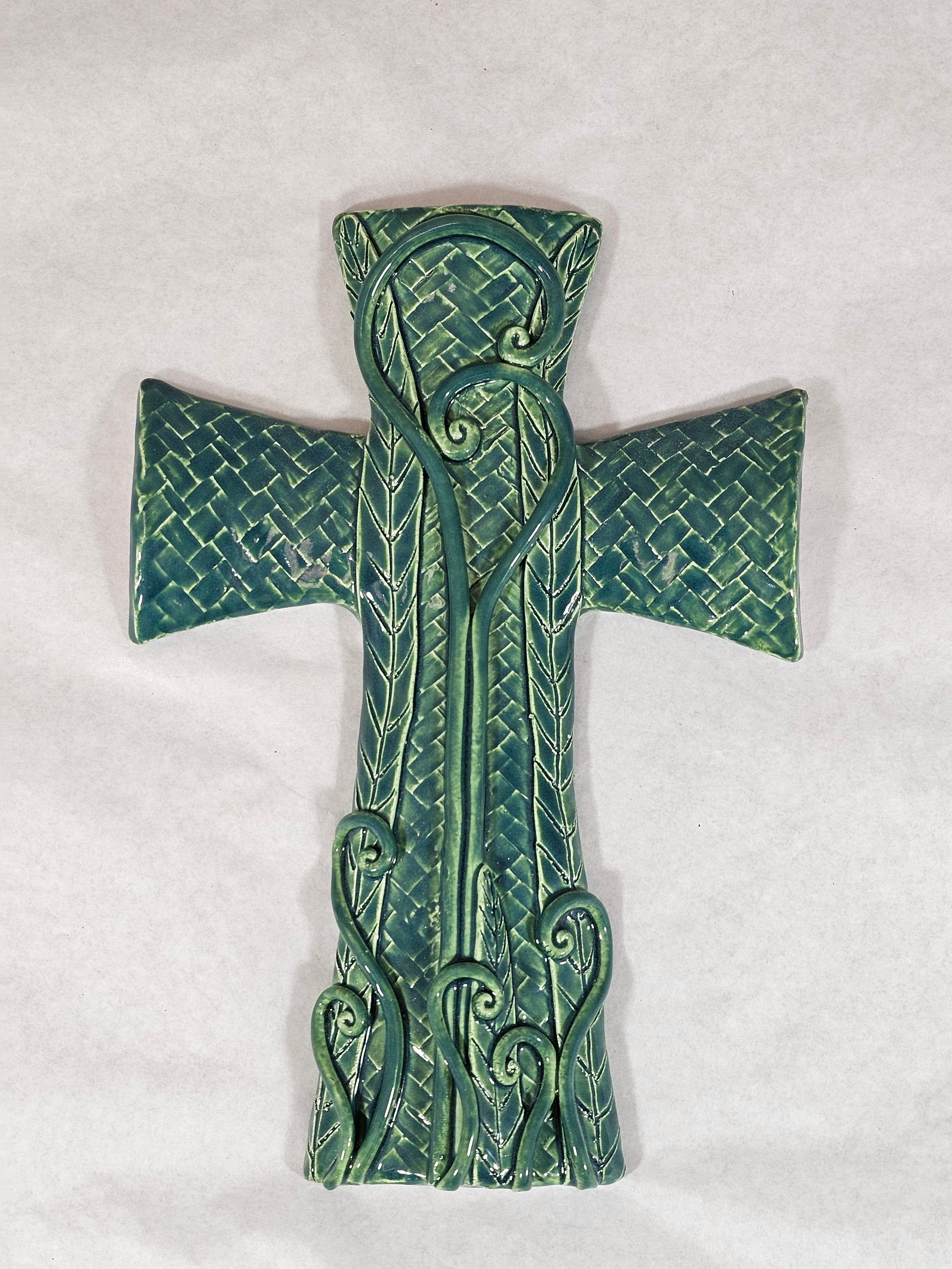 Cross - Ceramic Wall Hanging