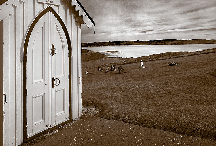 Minniesdale Chapel Doorway - Photograph Print