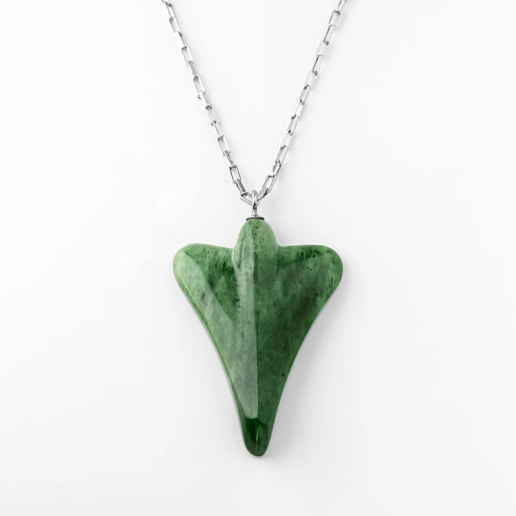 Jet Plane Pendant - Pounamu