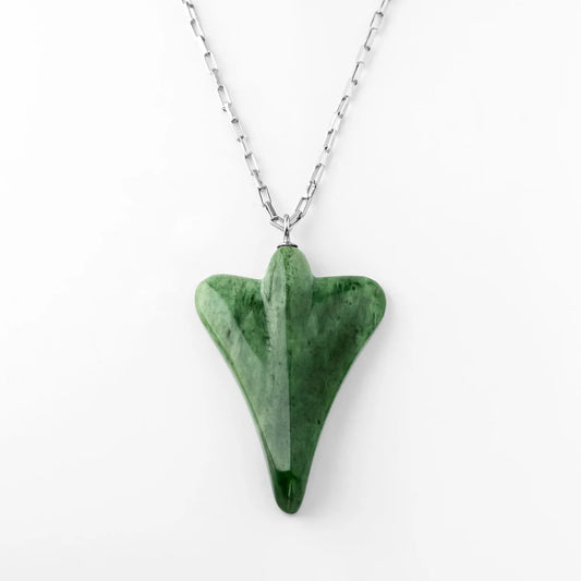 Jet Plane Pendant - Pounamu
