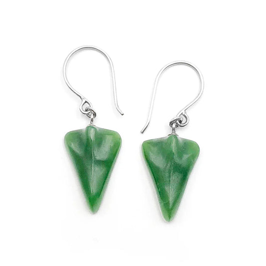 Jet Plane Earring - Pounamu