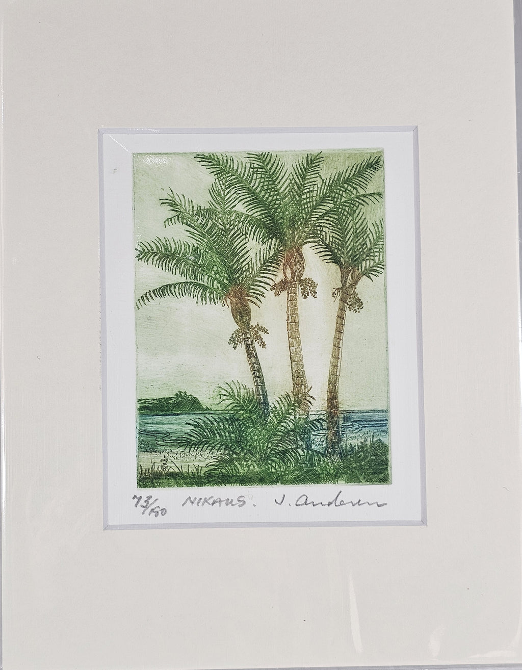 Limited Edition Etching Prints - Flora