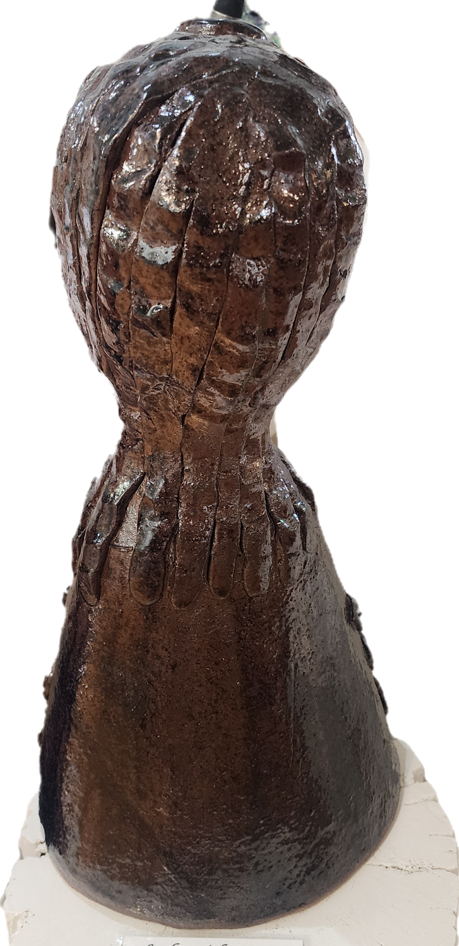 Lady with Fern and Koru