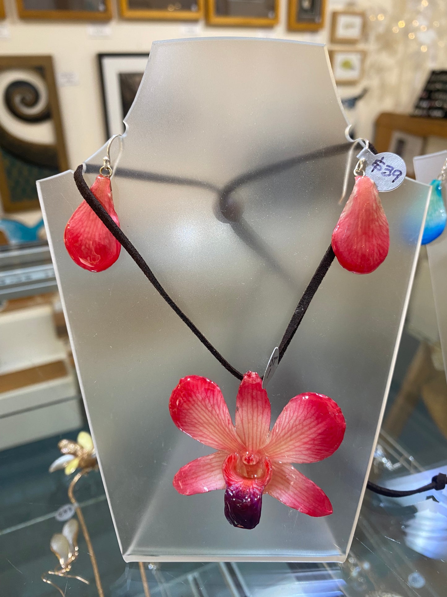 Orchid Necklaces from $39 - $59