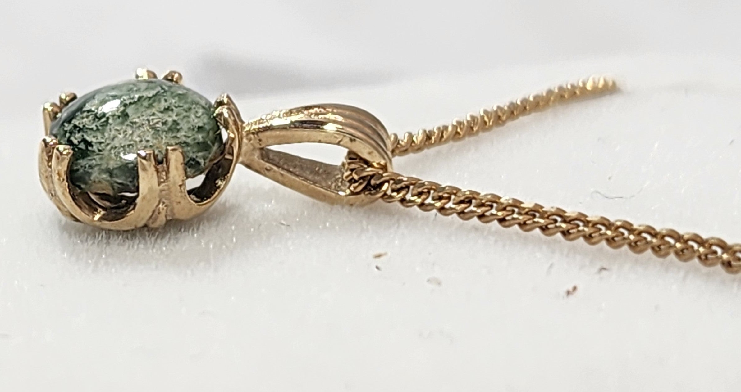 9ct Gold Pounamu - Pendant