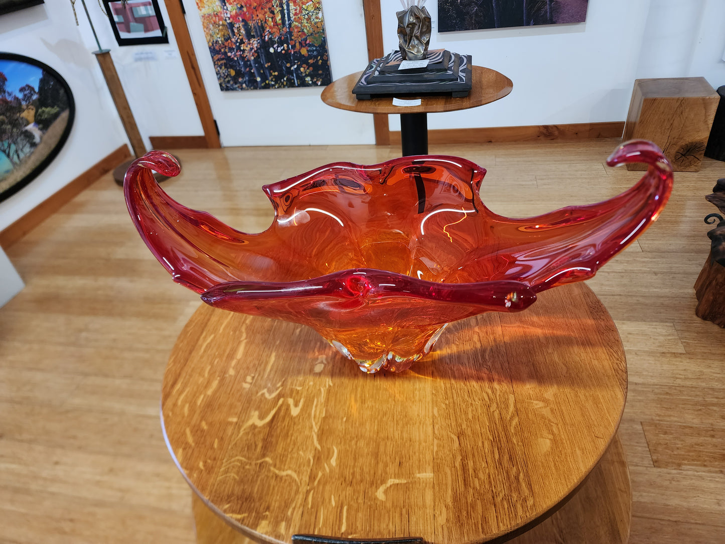 Murano XXL Red/Tangerine Centrepiece