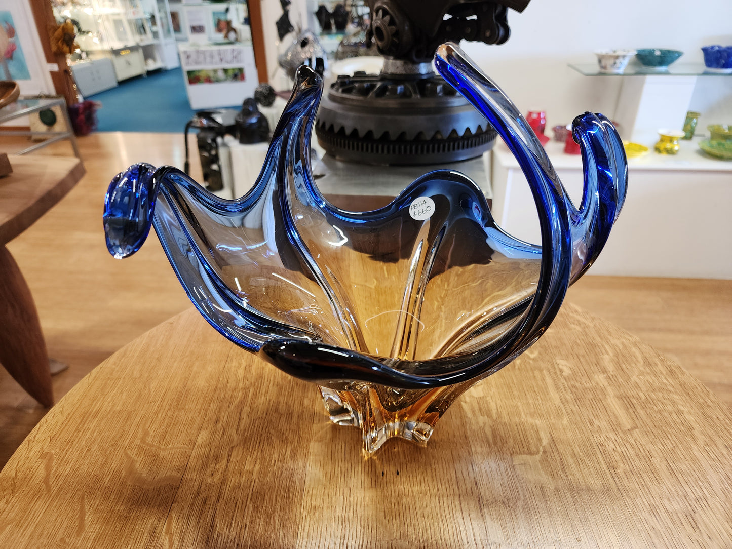 Murano XL Blue/Sapphire Centrepiece