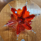 Murano Medium Red Open Centrepiece