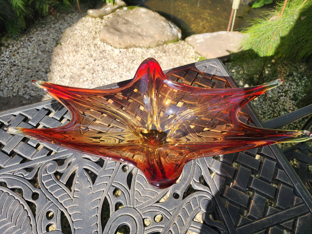 Red Murano Centrepiece