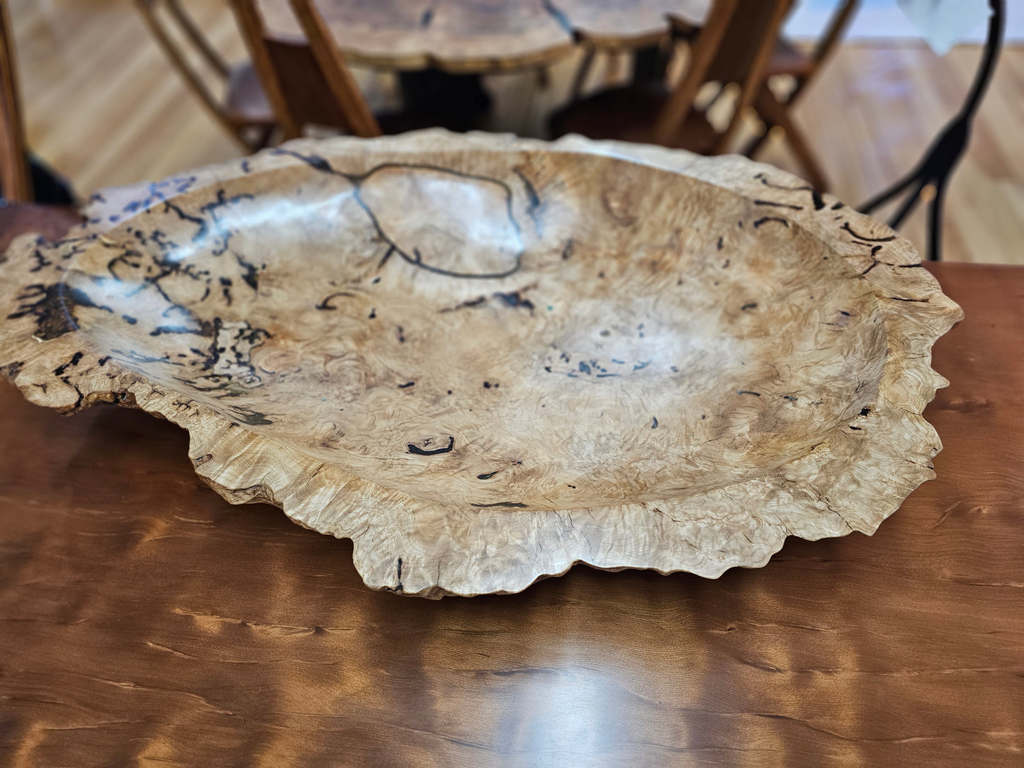 Norwegian Oak Burl Bowl