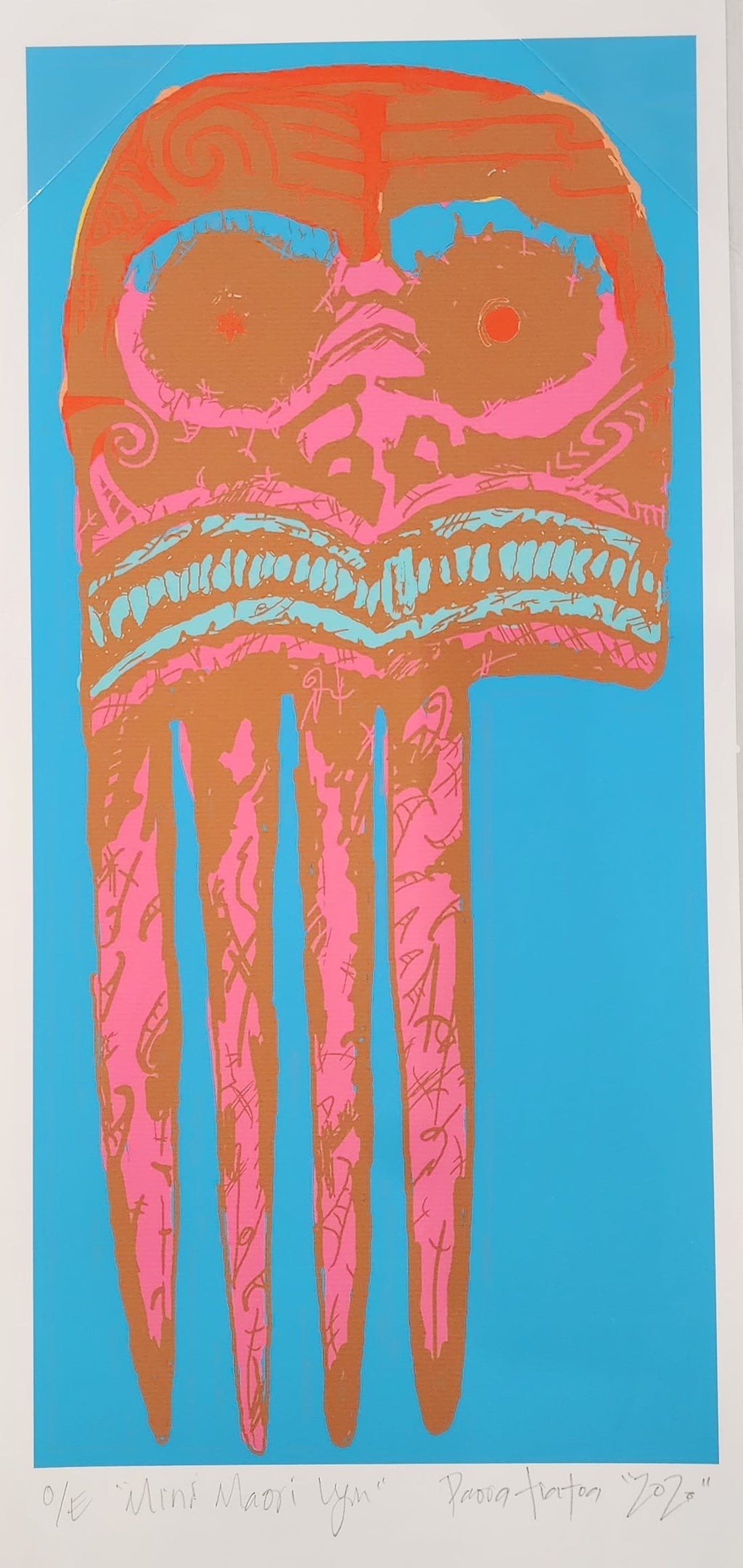 Mini Maori Lyn - Screen Print