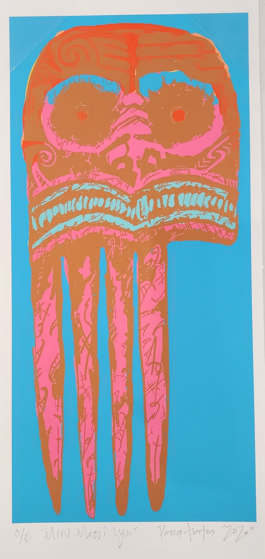 Mini Maori Lyn - Screen Print