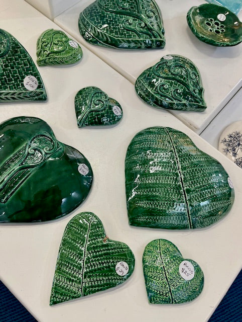 Koru Ceramic Hearts