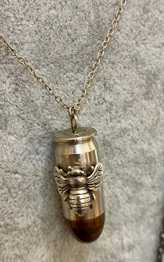 Rainey Design Bullet Bee Necklace