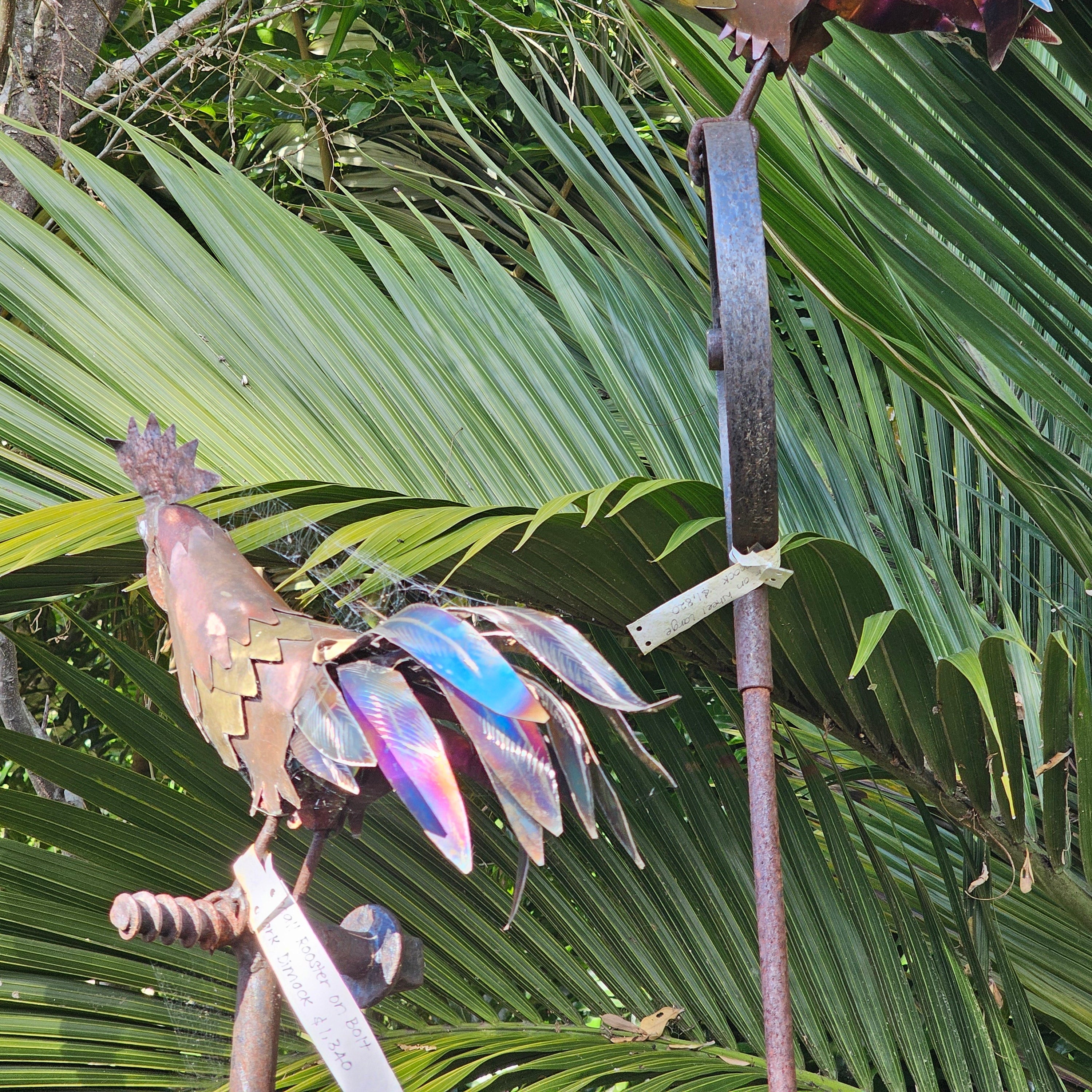 Small Rooster on Bolt