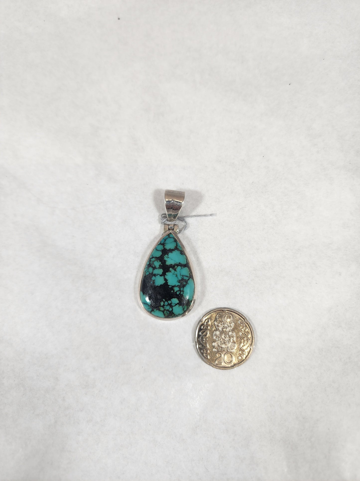 Turquoise Teardrop - Pendant