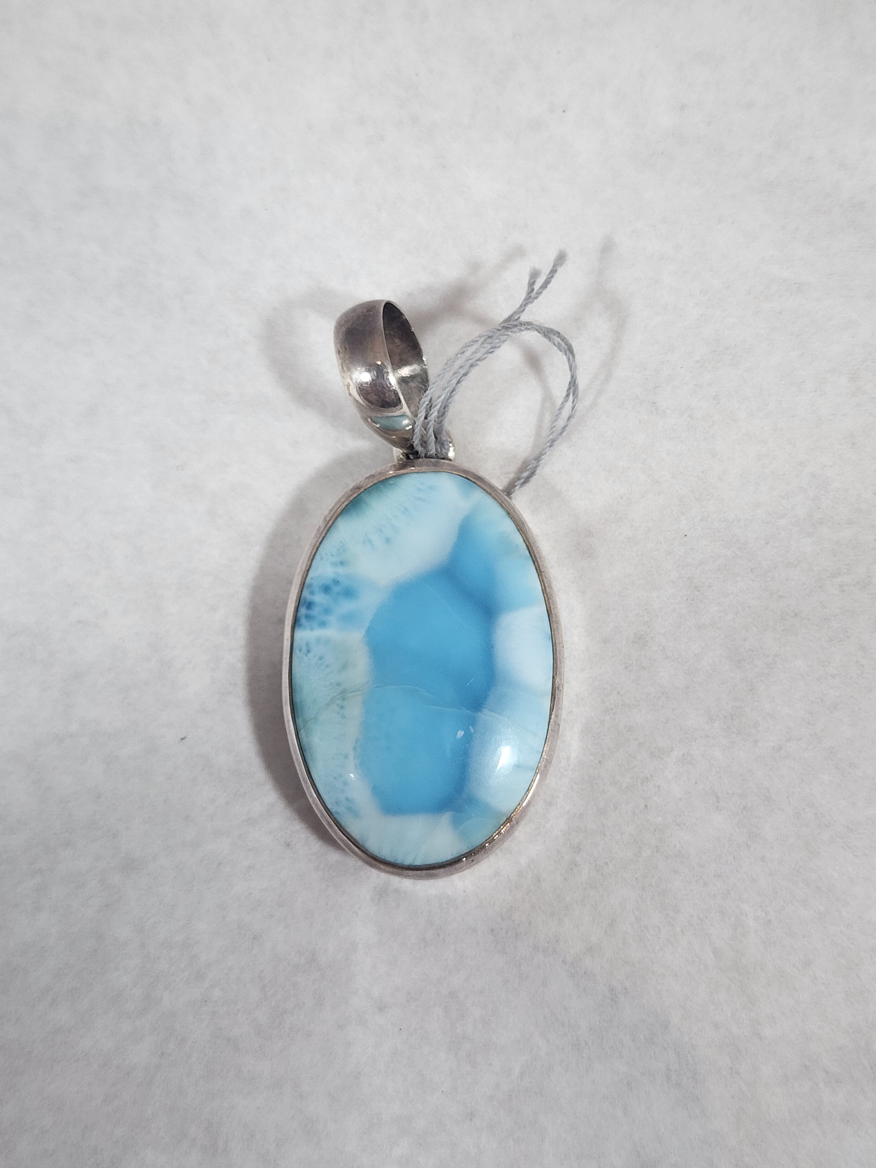 Larimar Oval - Pendant