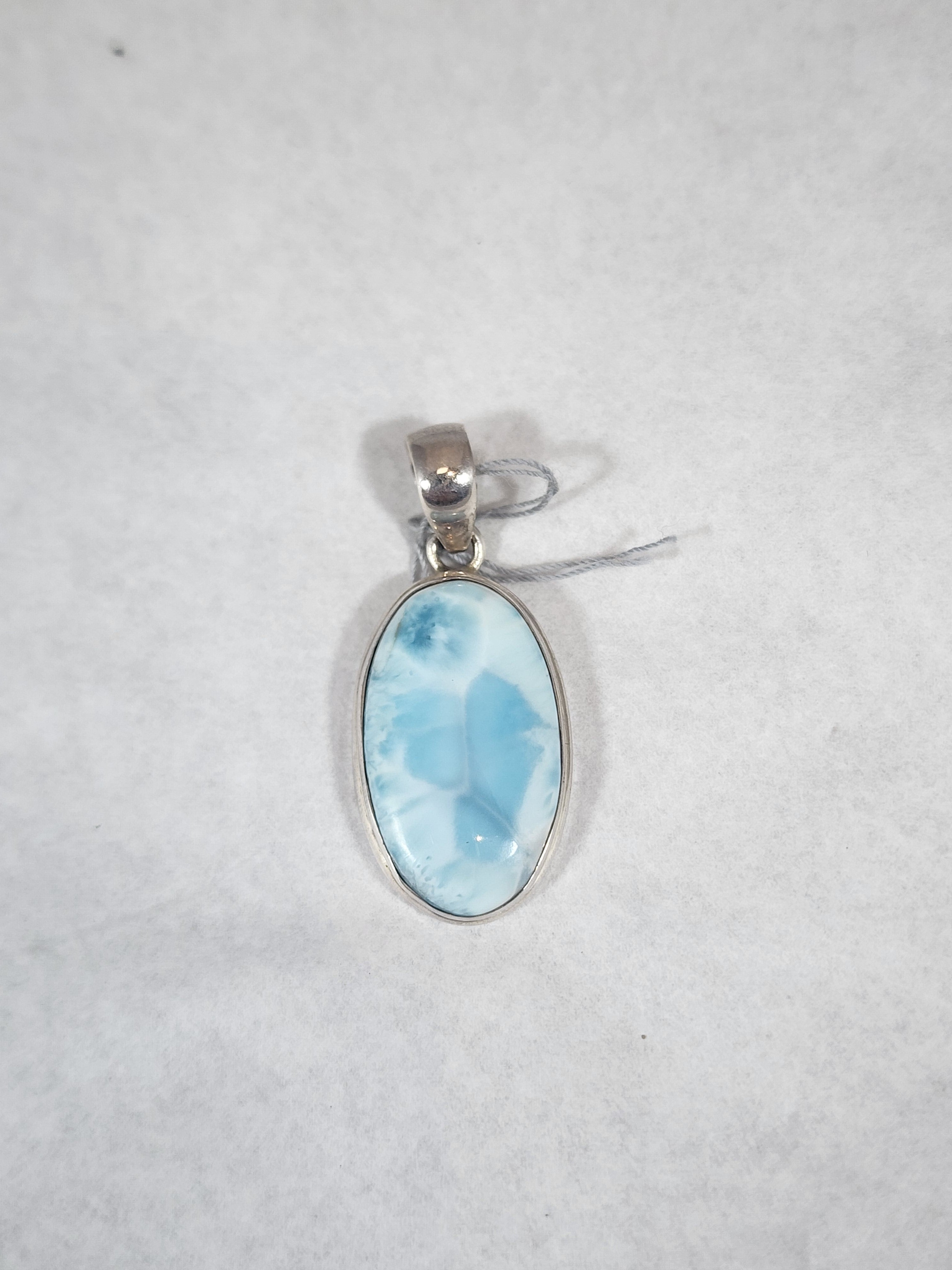 Larimar Small Oval - Pendant