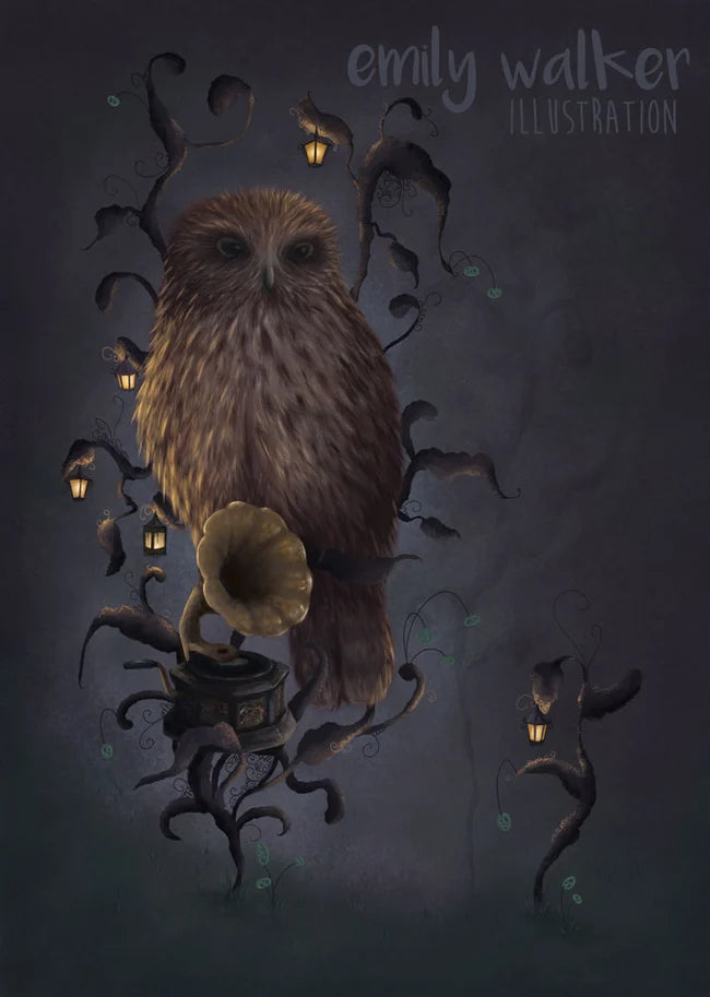 Ruru Limited Edition A4 Paper Print - SOLD