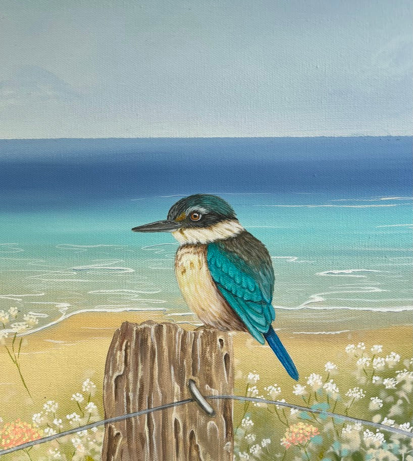 Summertime Omaha Kingfisher - Original