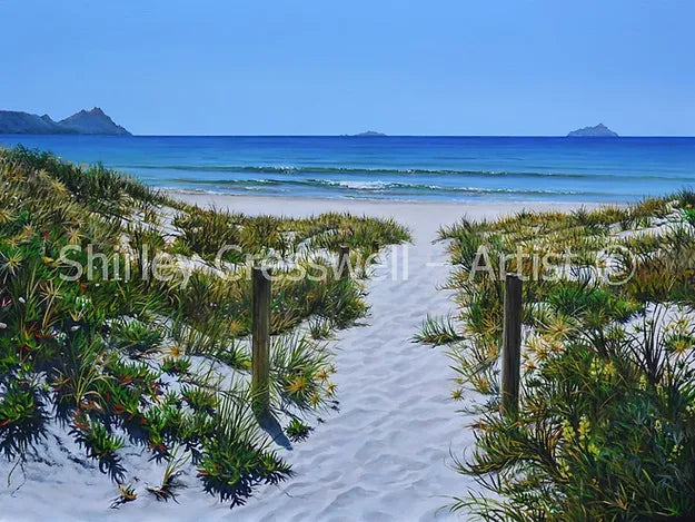 Take Me There - Ruakaka - Paper Print - SOLD