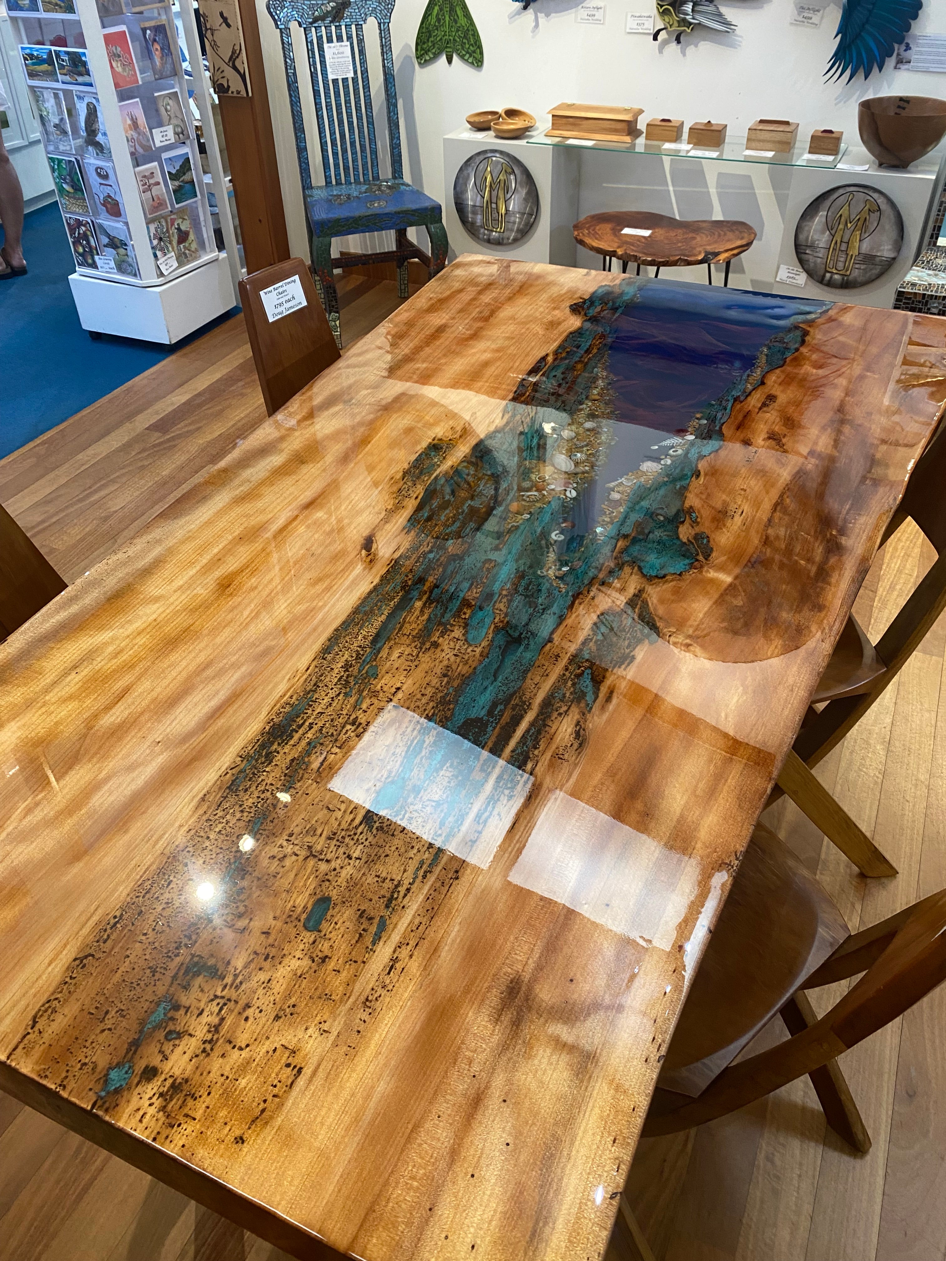 Kauri Ocean Dining Table - SOLD